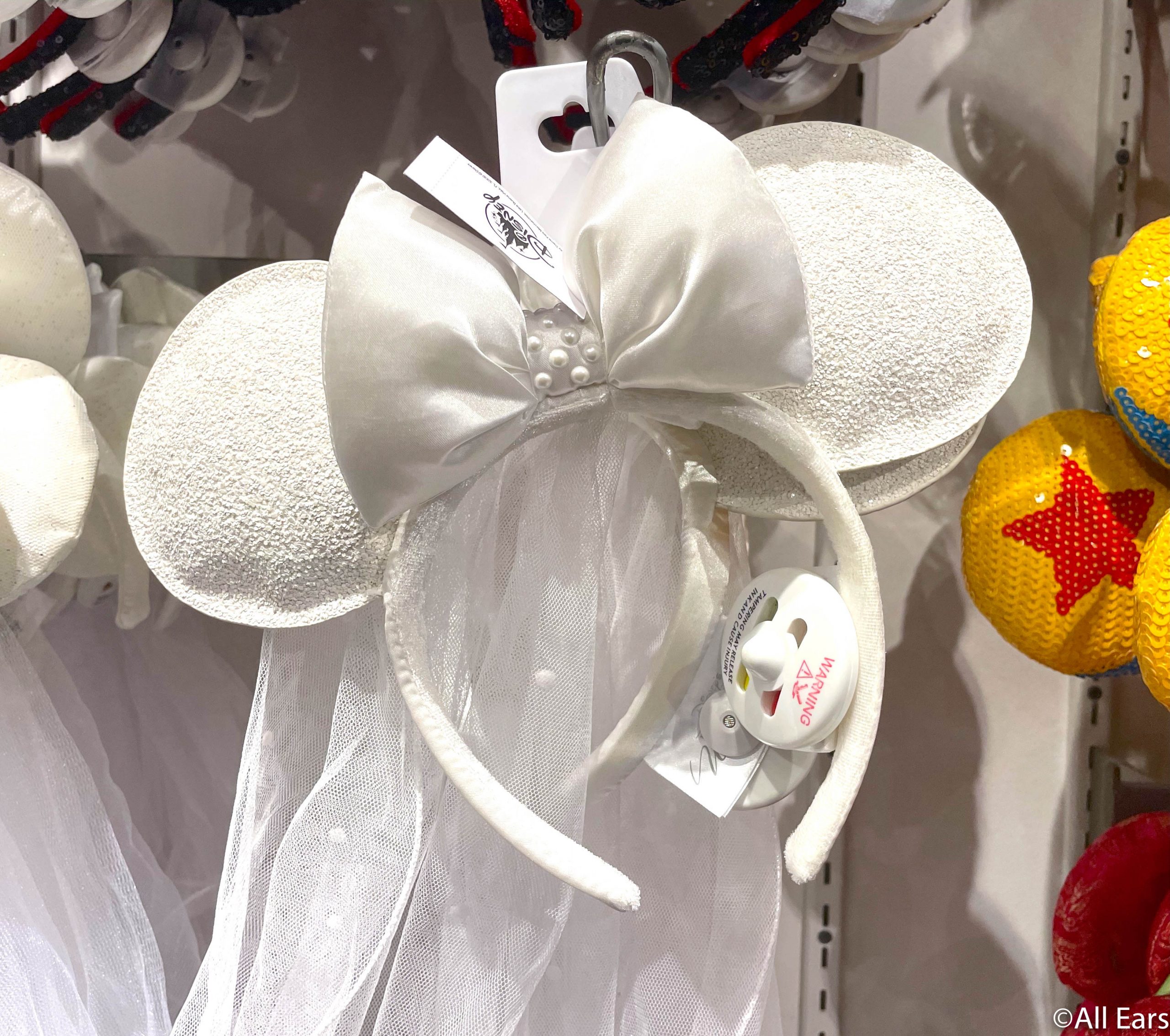 bride mickey mouse ears