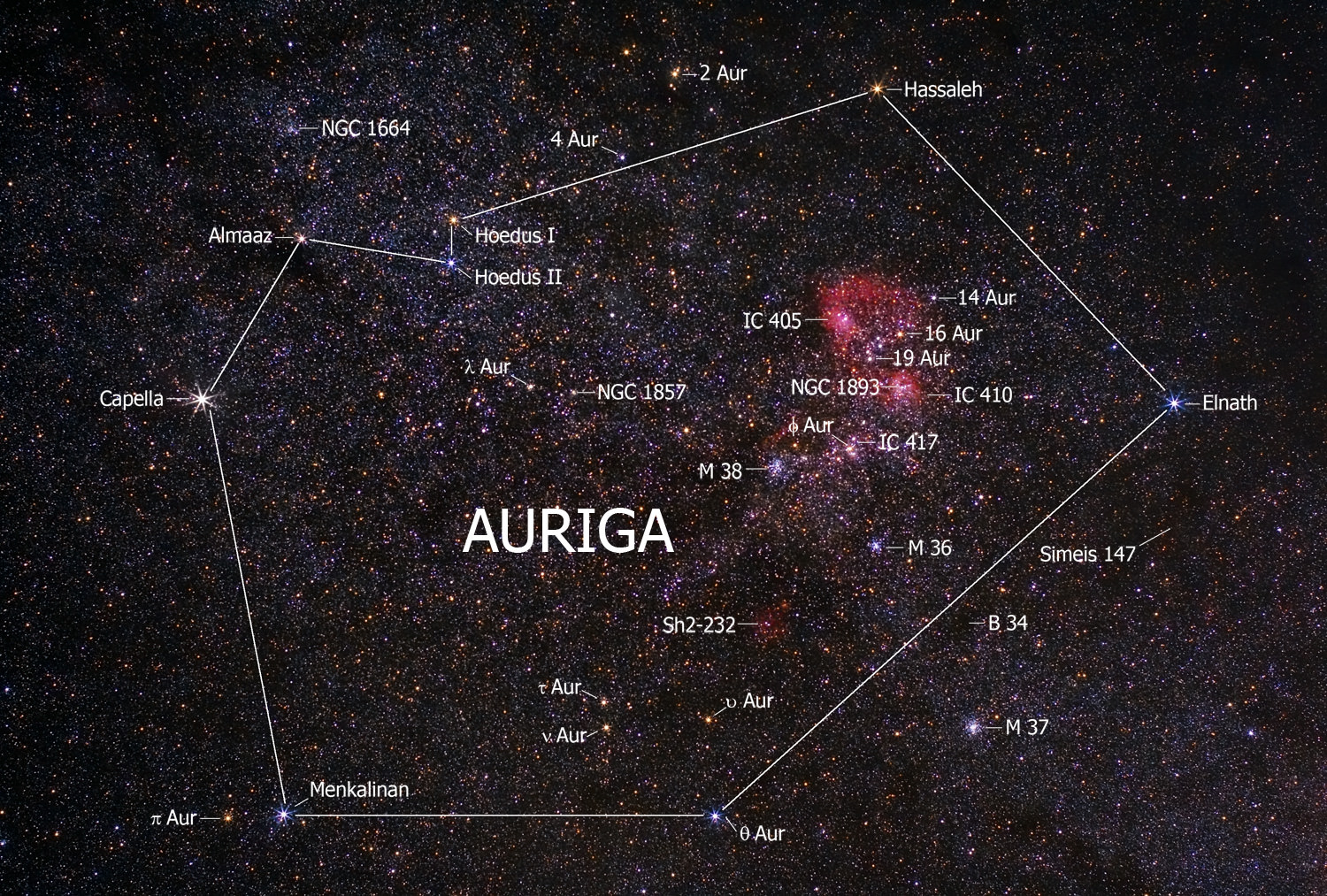 brightest star of auriga crossword