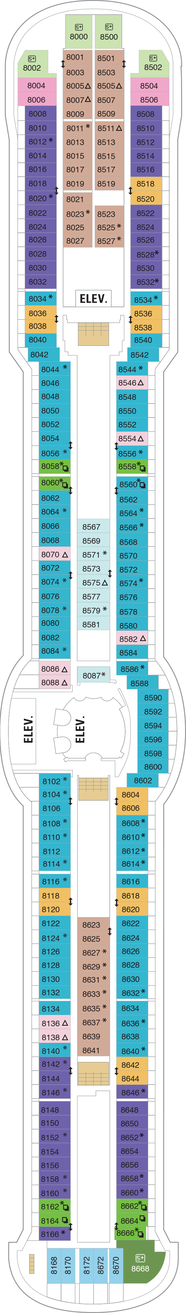 brilliance of the seas deck plan