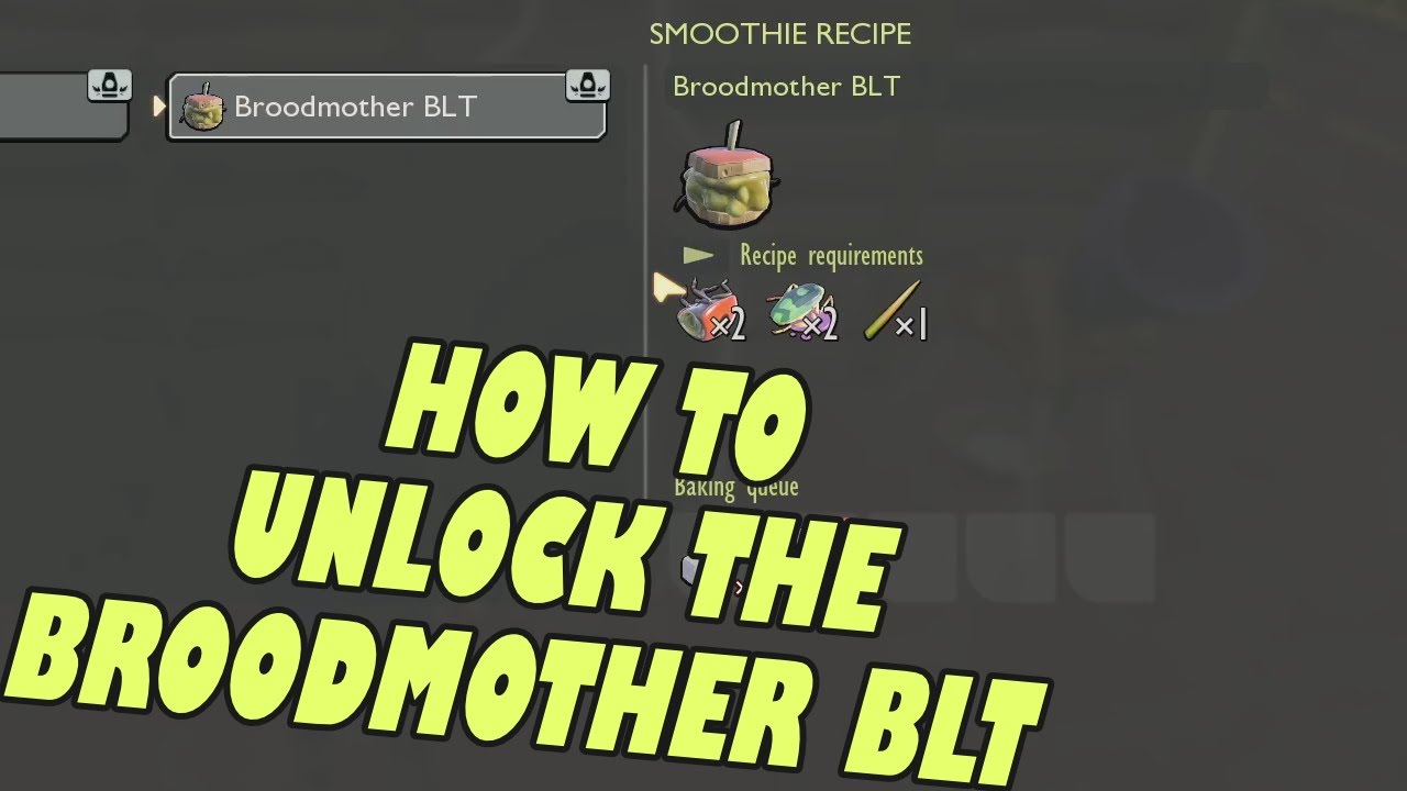broodmother recipe grounded