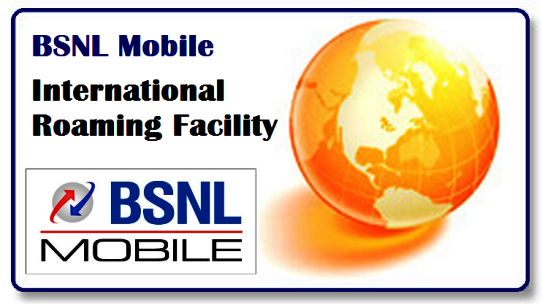 bsnl international roaming countries list