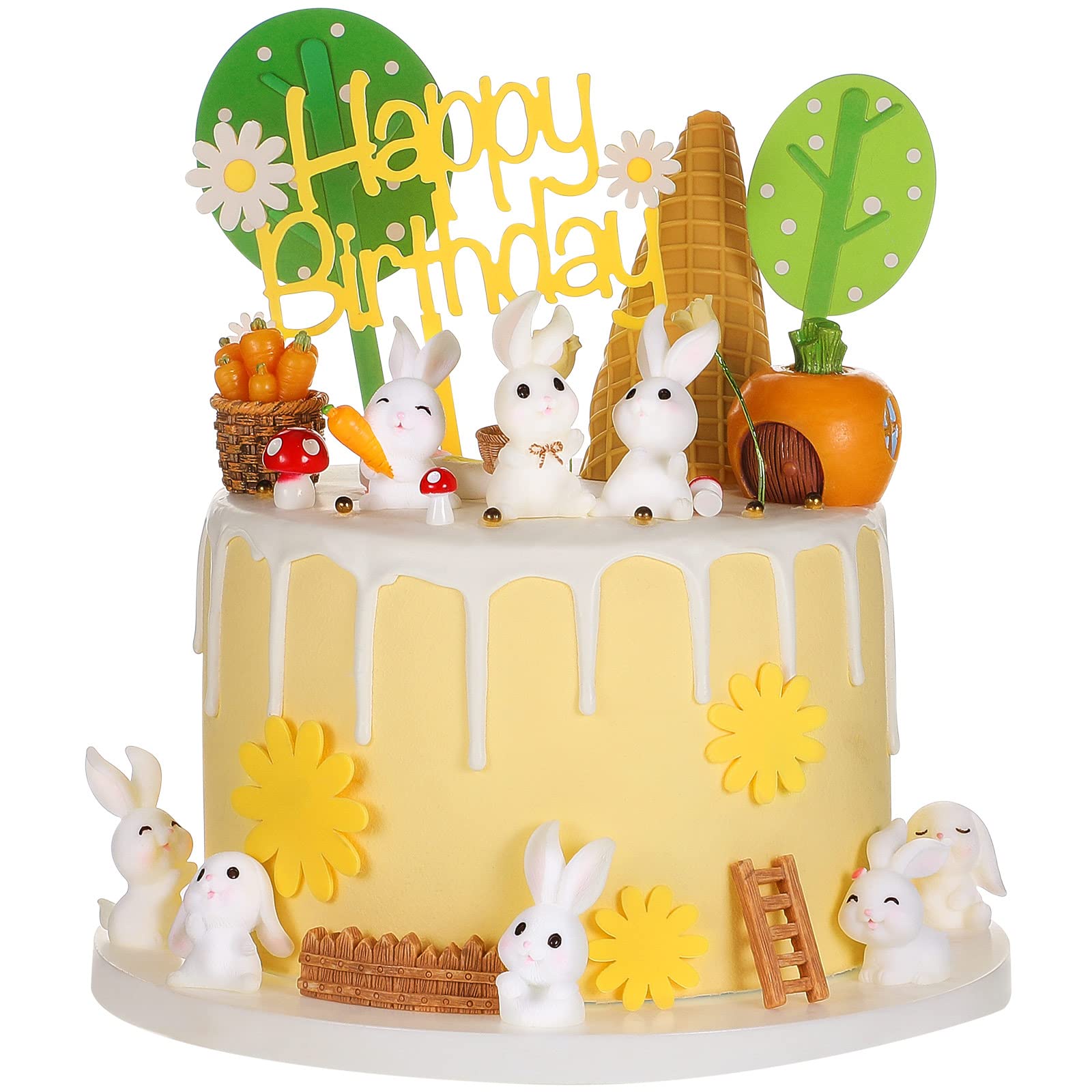 bunny cake topper