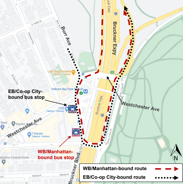 bx12 bus route