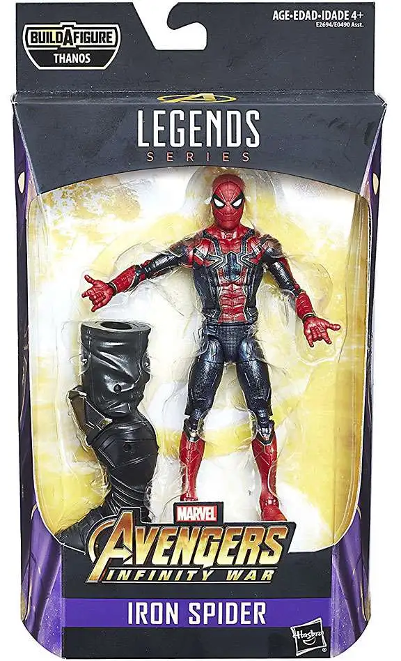 iron spider marvel legends infinity war