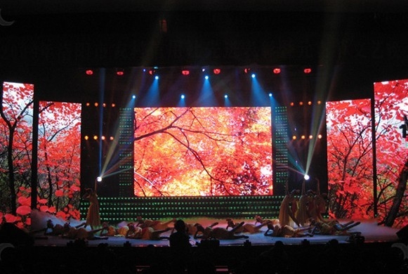 led screen wedding stage price