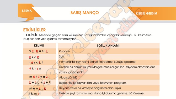 7 sınıf türkçe kitabı sayfa 66