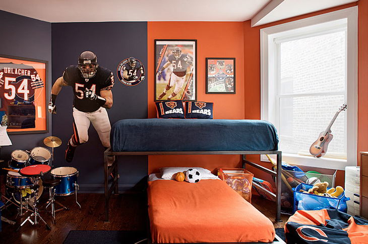 football room decor