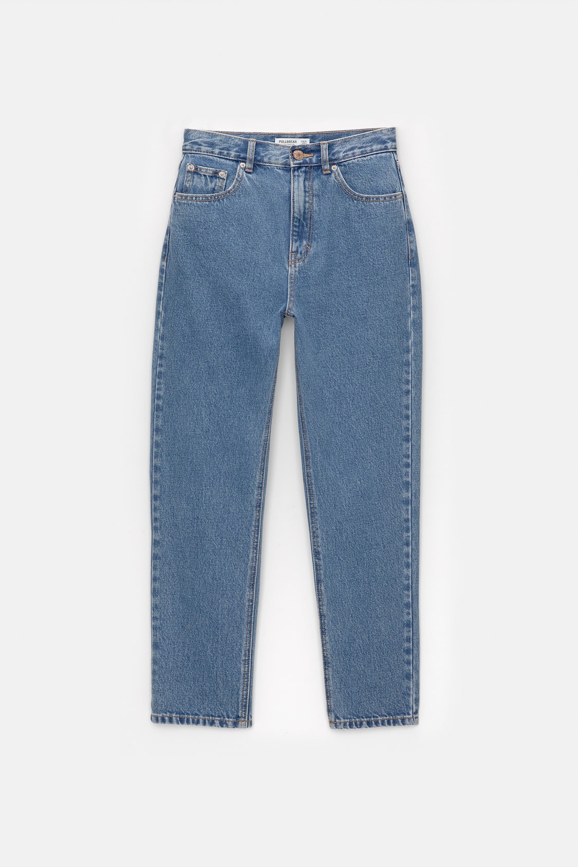 pull and bear high waisted jeans