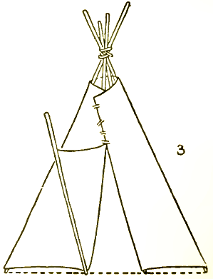 draw a teepee