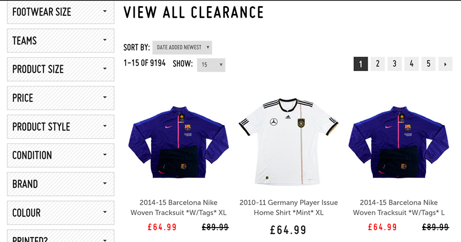 classic football shirts discount code
