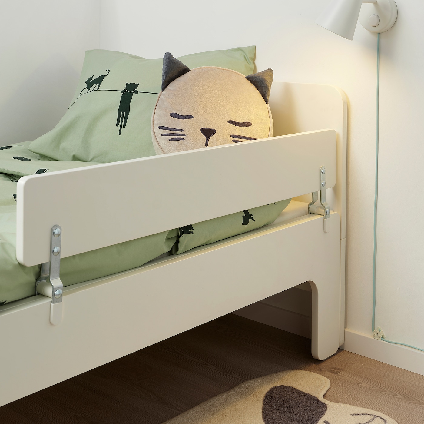 ikea bed railing