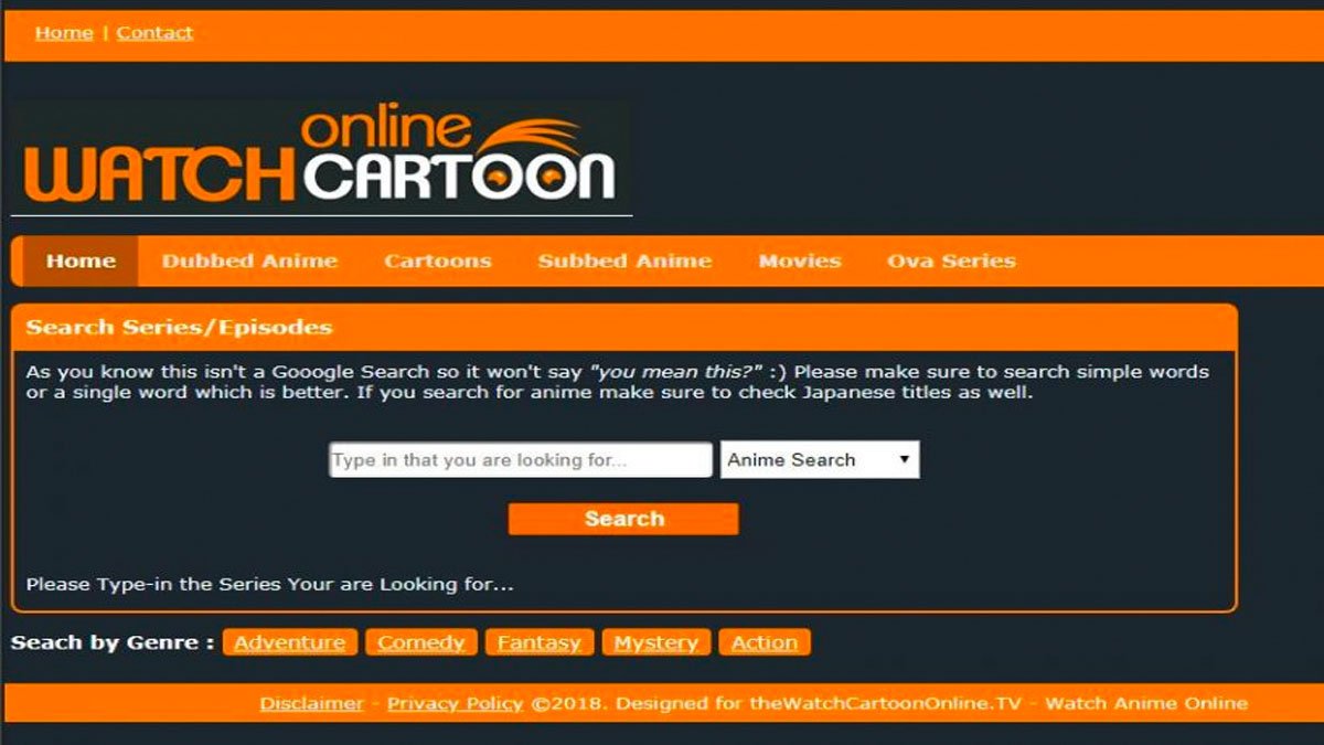 watch cartoons online.tv