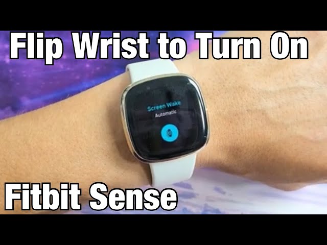 how to turn off a fitbit sense