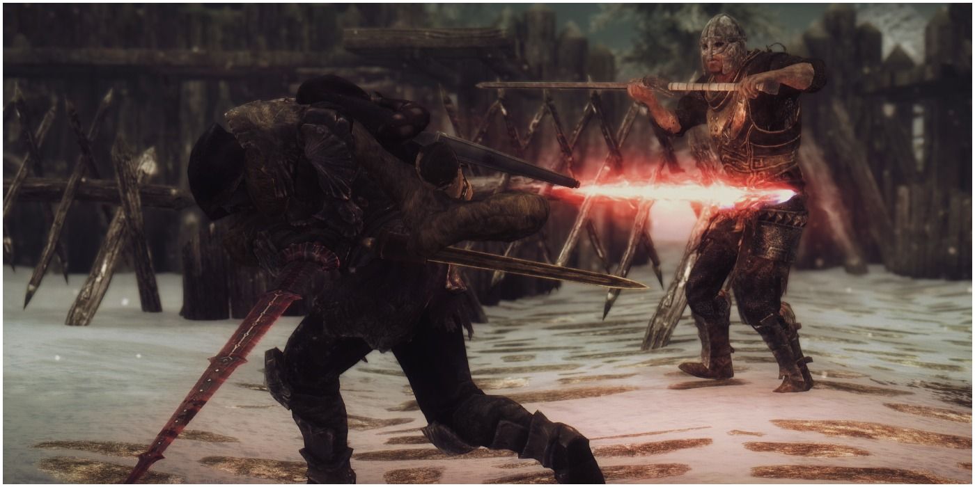 skyrim best two handed sword