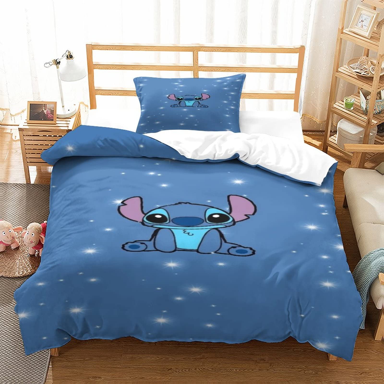 stitch double bedding