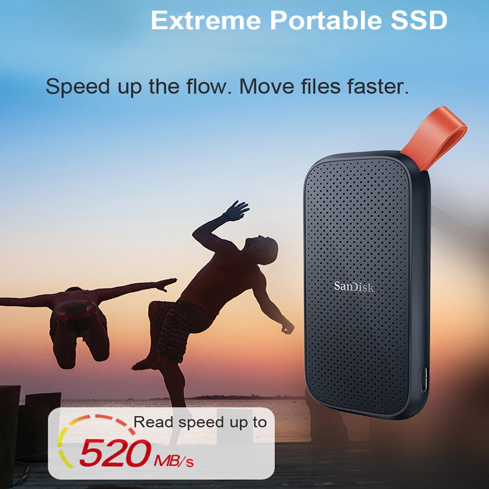 sandisk e30 portable ssd drive