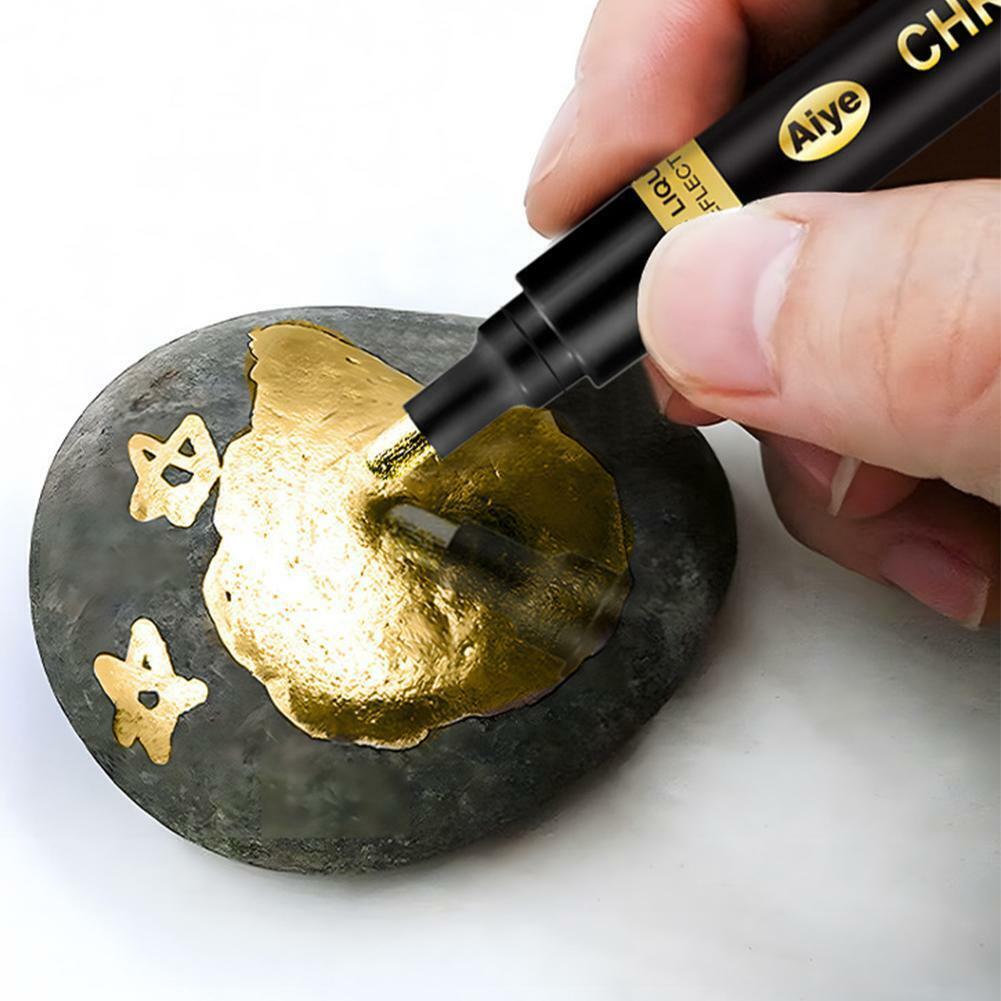 gold paint pen for metal