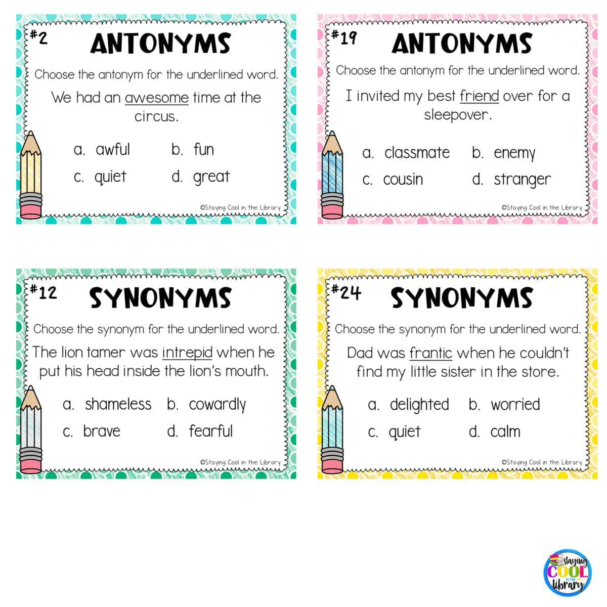 task antonym