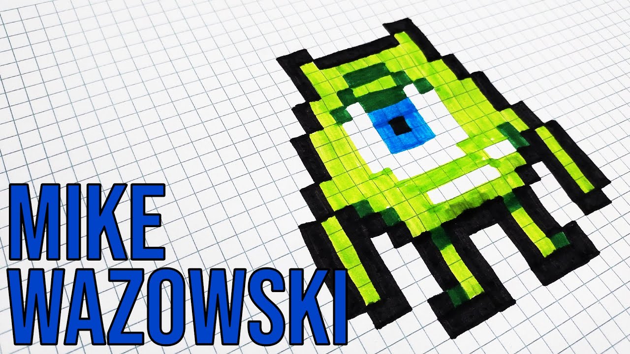 mike wazowski pixel