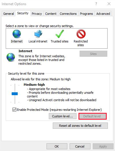 internet explorer hata düzeltme programı