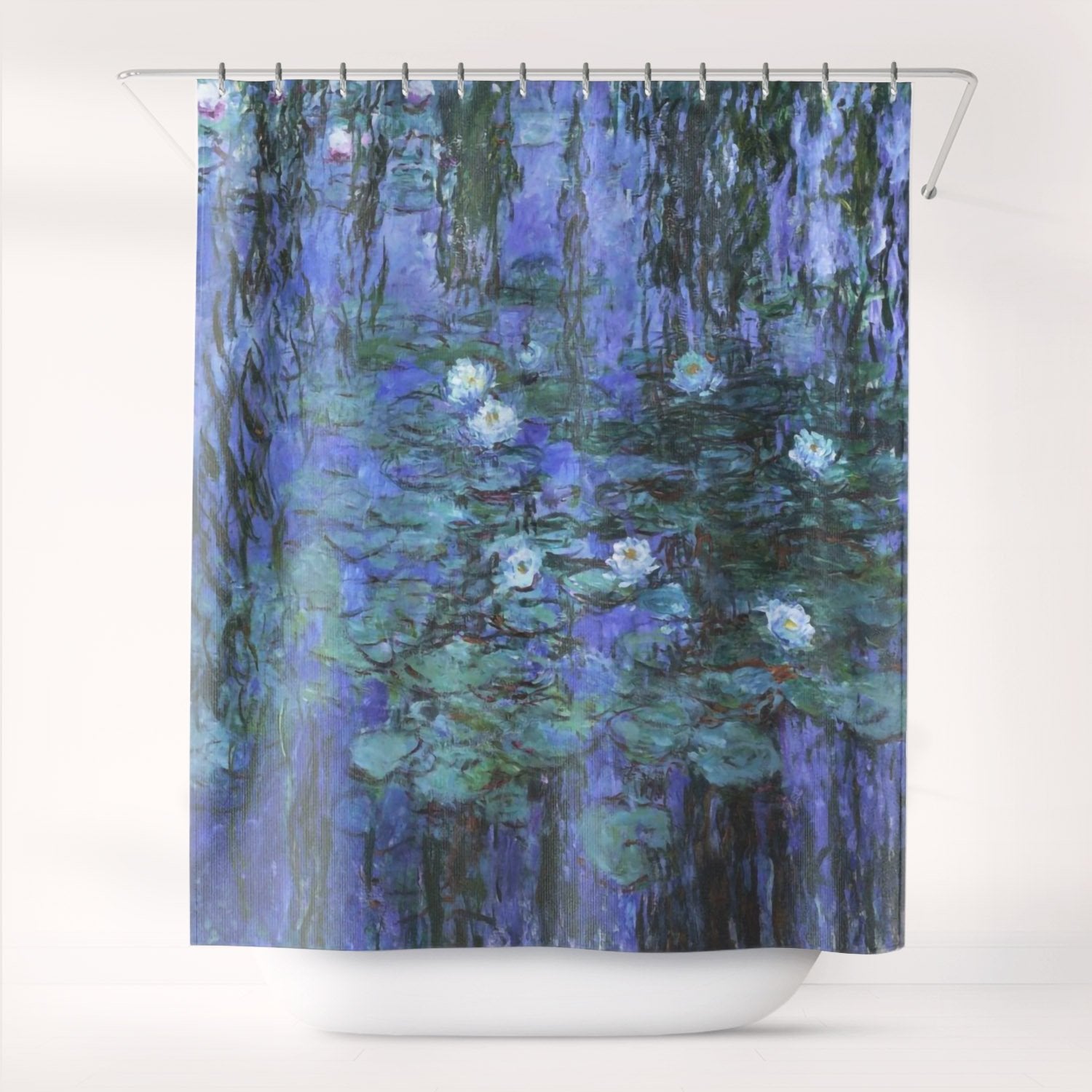 monet shower curtain