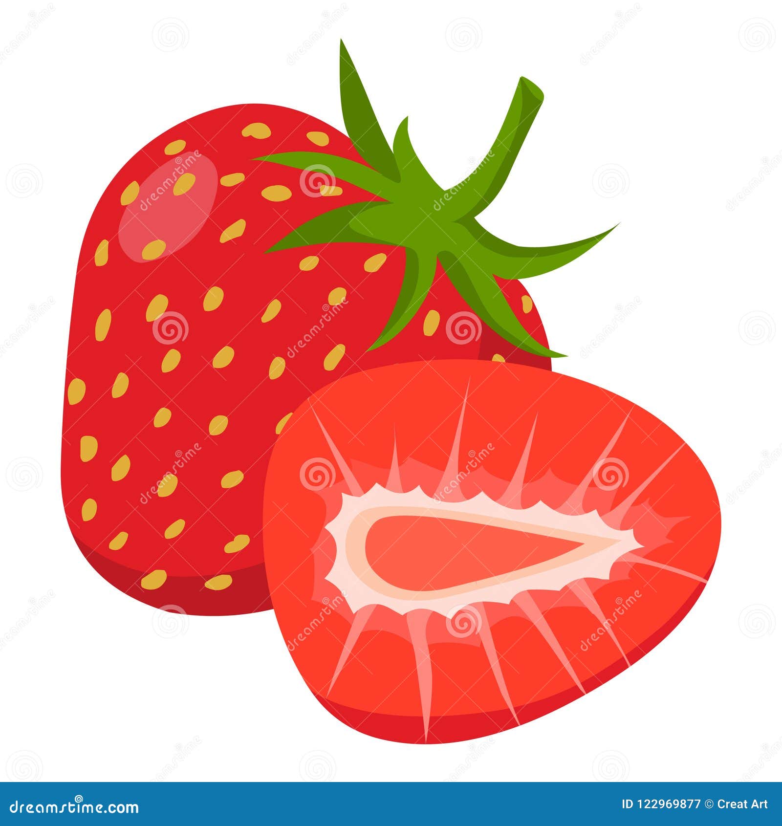 strawberry illustration