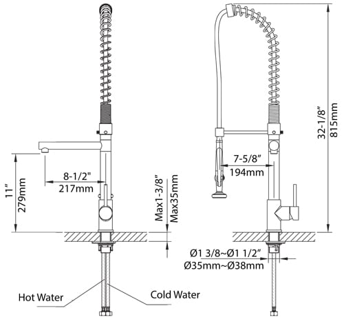 kraus kitchen faucet parts