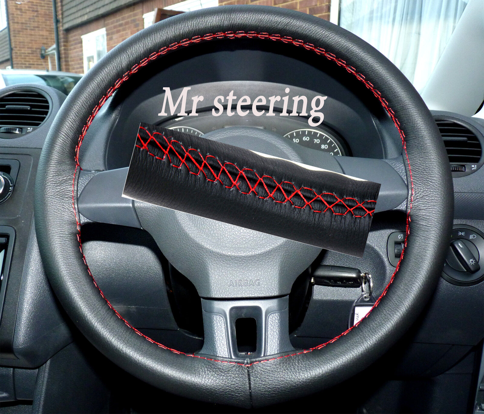 leather steering wheel cover stitch