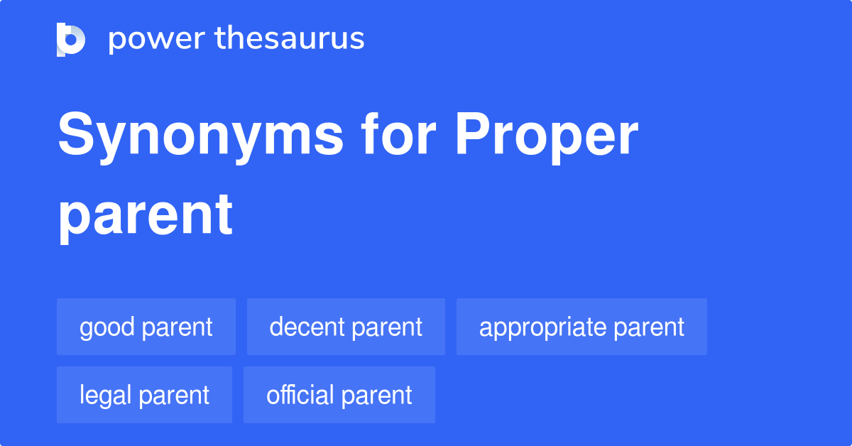 parents synonym