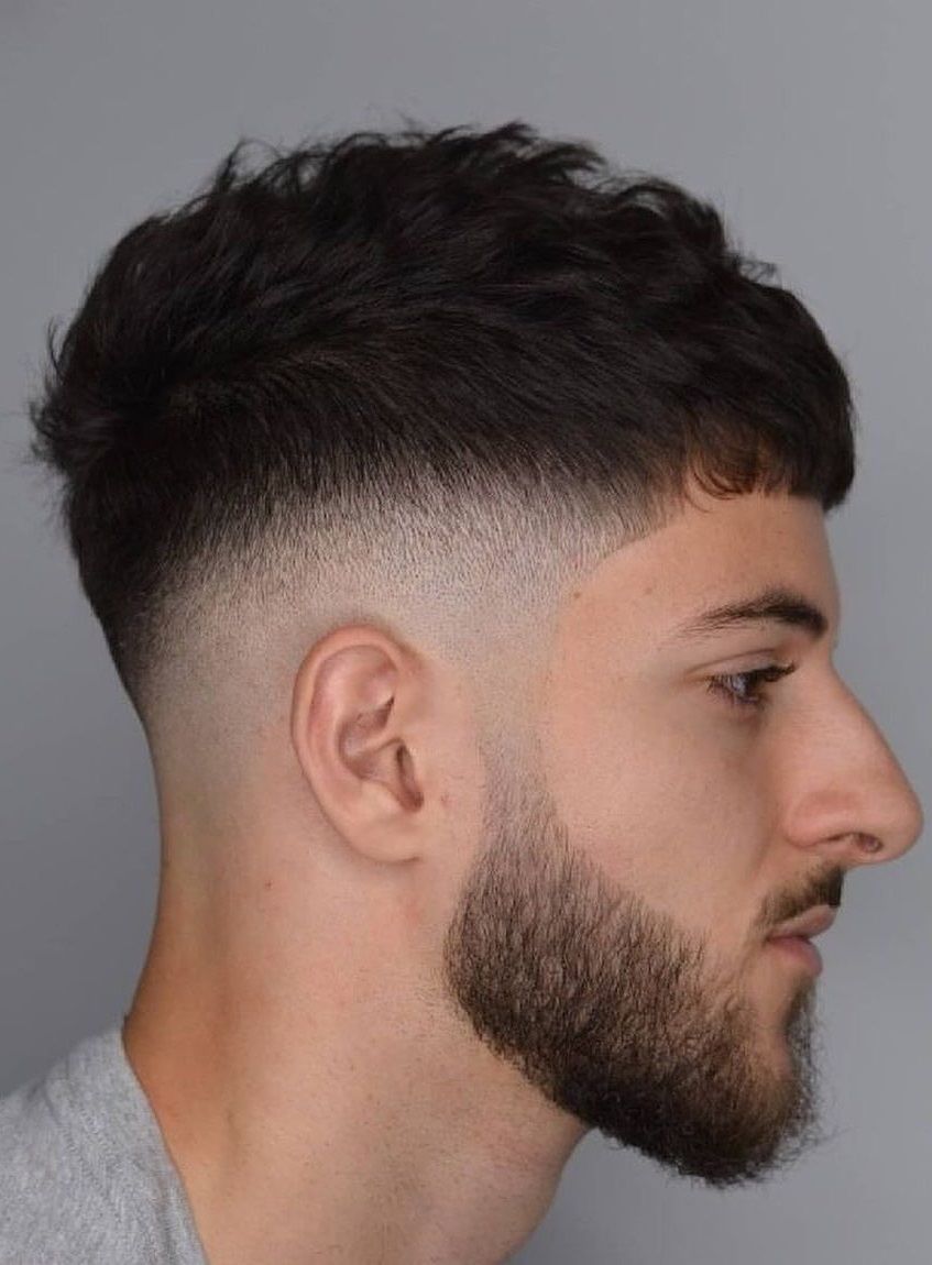 mid fade french crop