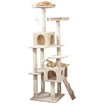 cat tree beige