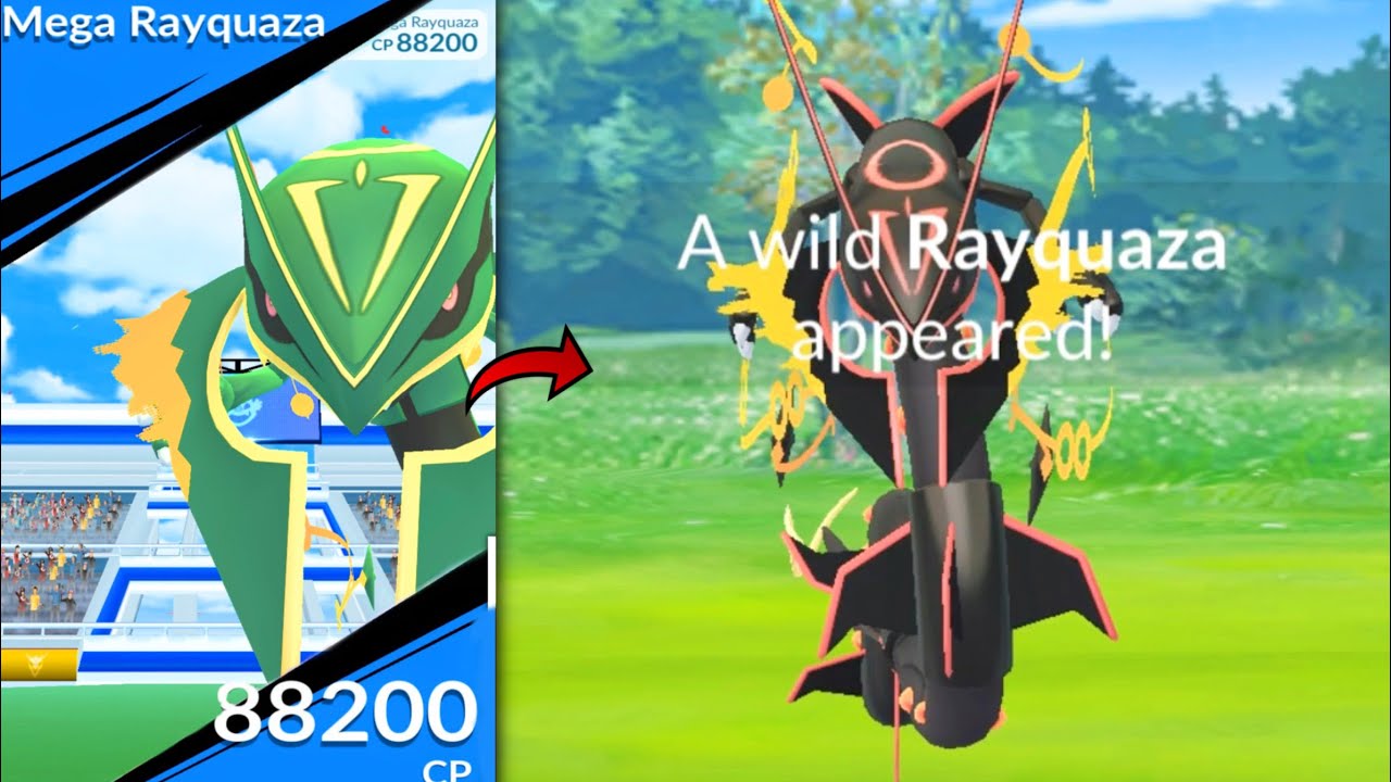 mega rayquaza pokemon go