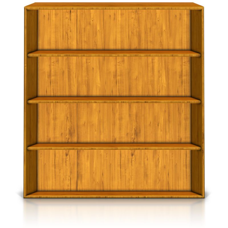 bookshelf clipart