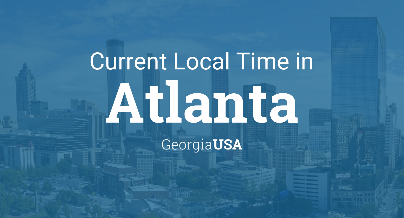 time zone for atlanta