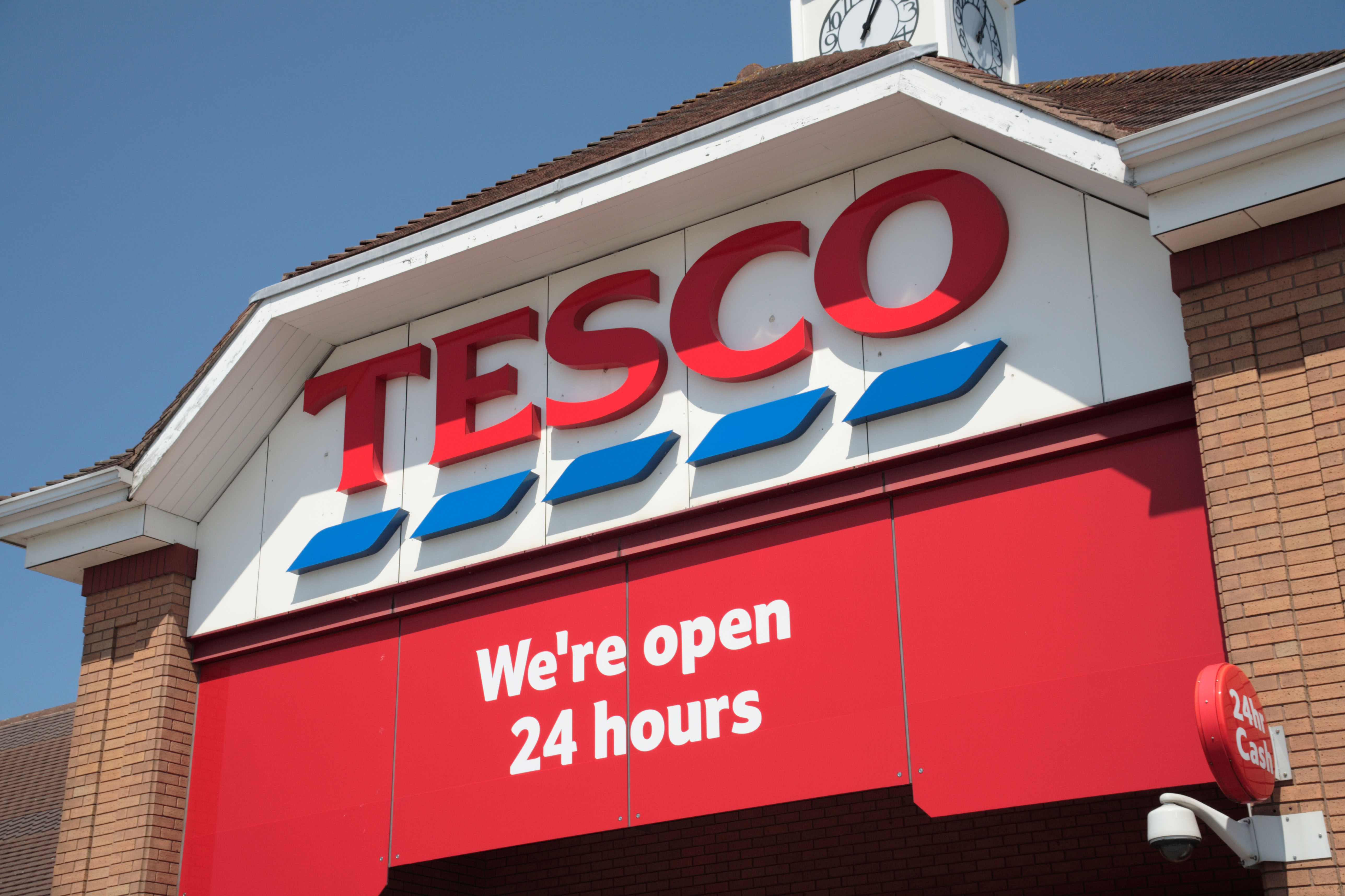 what time does tescos open