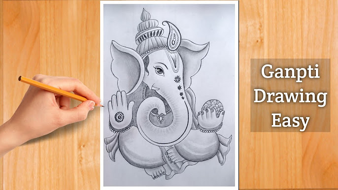 ganpati ji sketch