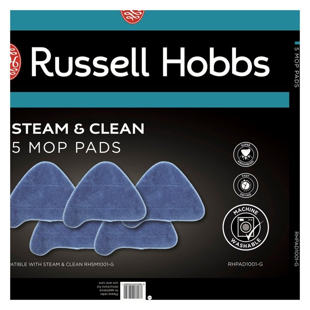 russell hobbs steam mop pads