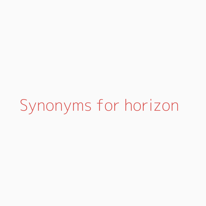 horizon synonym