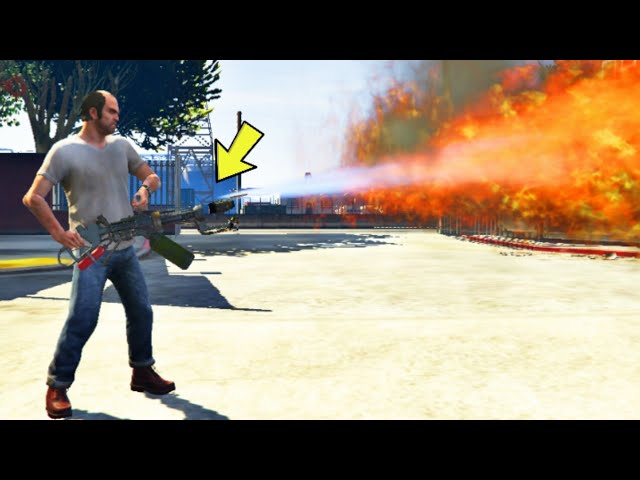 gta 5 flamethrower location