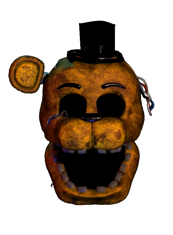 cabeza de golden freddy