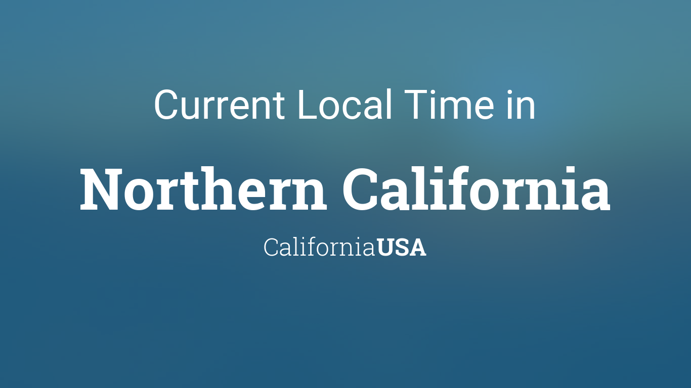 california local time now