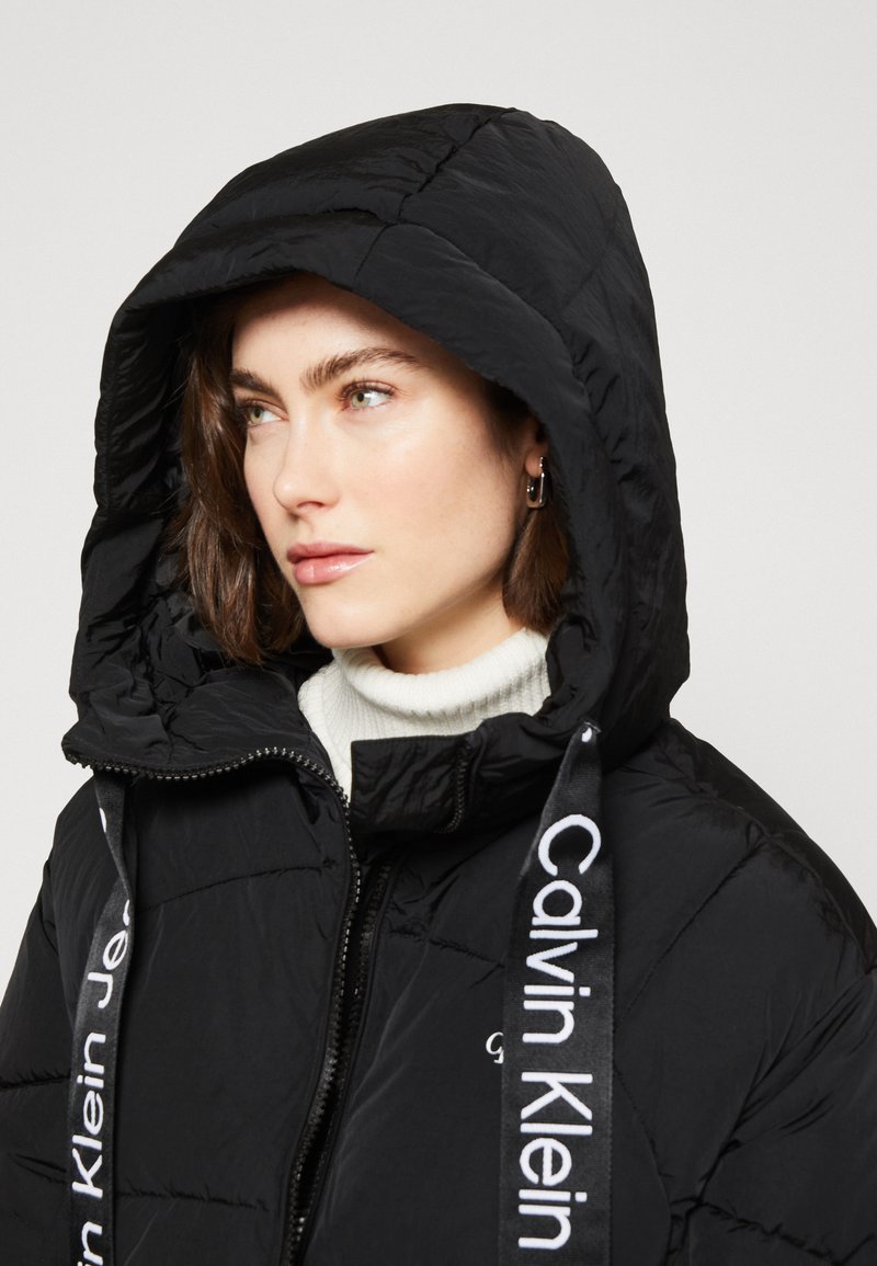 calvin klein puffer jacket womens