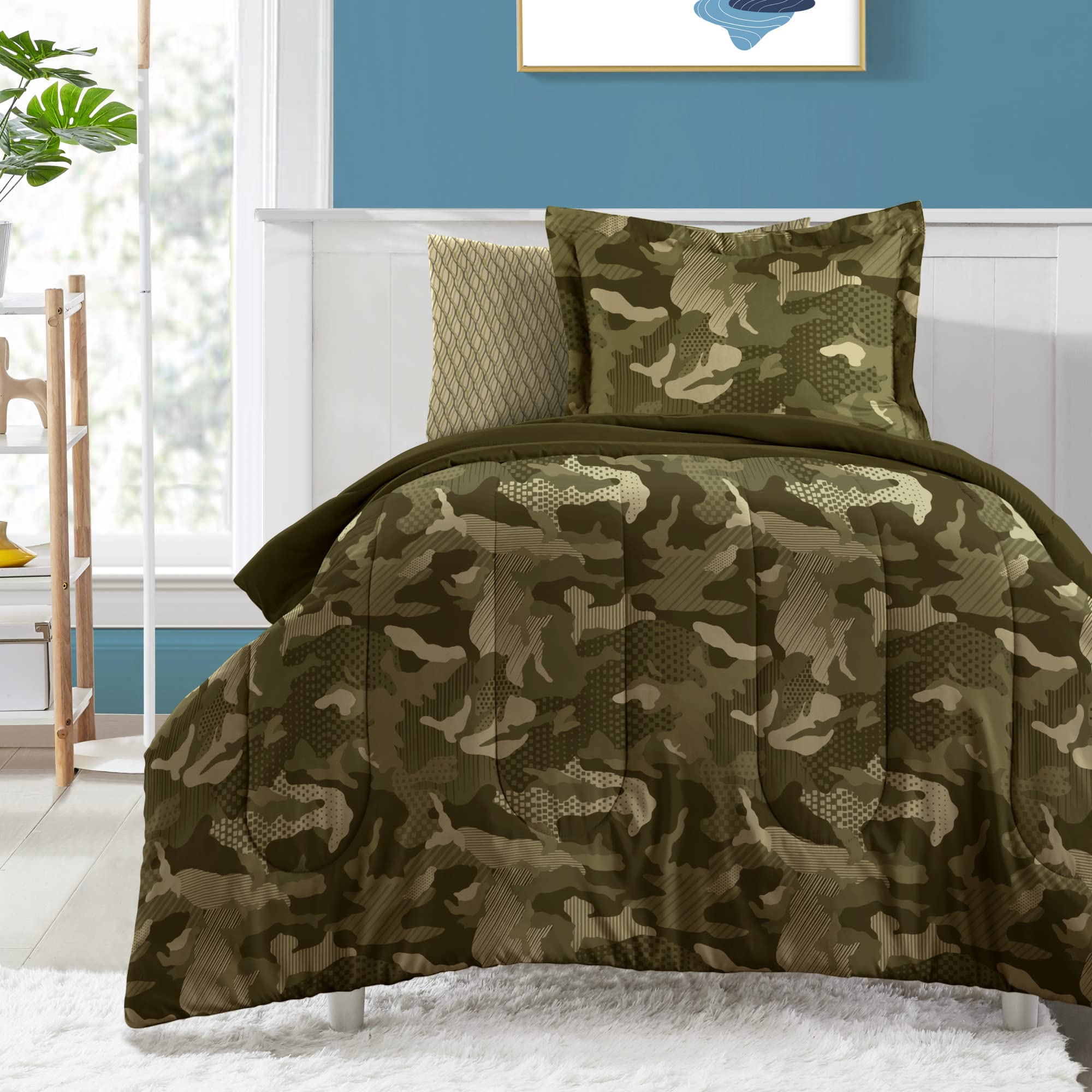 camouflage bedding