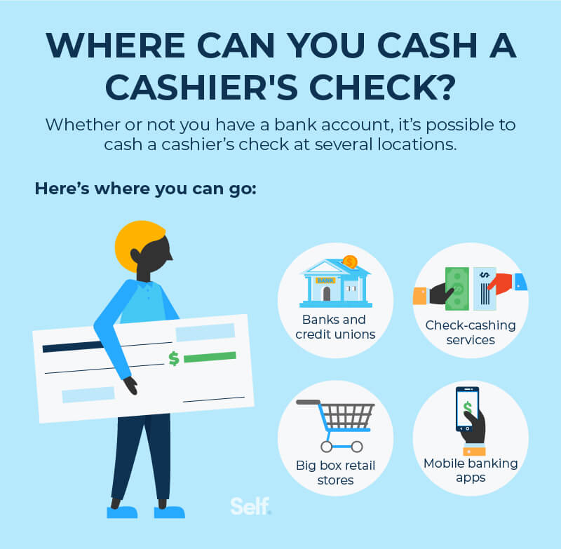 can you cash a cashiers check at walmart