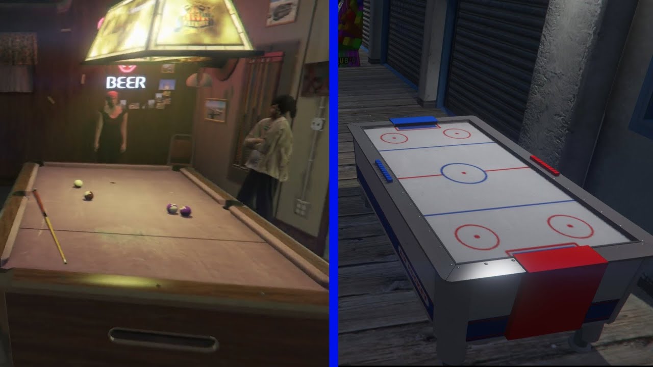 can you play pool in gta 5