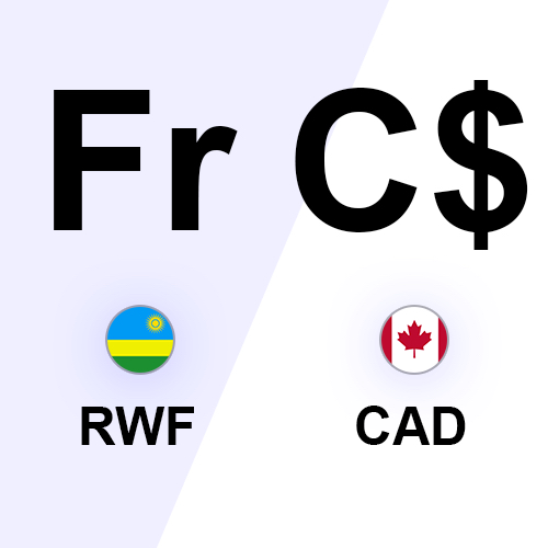 canadian dollar to rwf