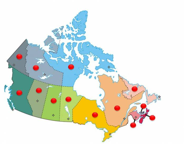 capital cities of canada quiz