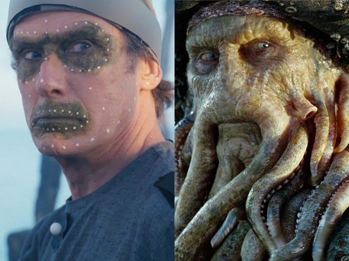 captain davy jones actor