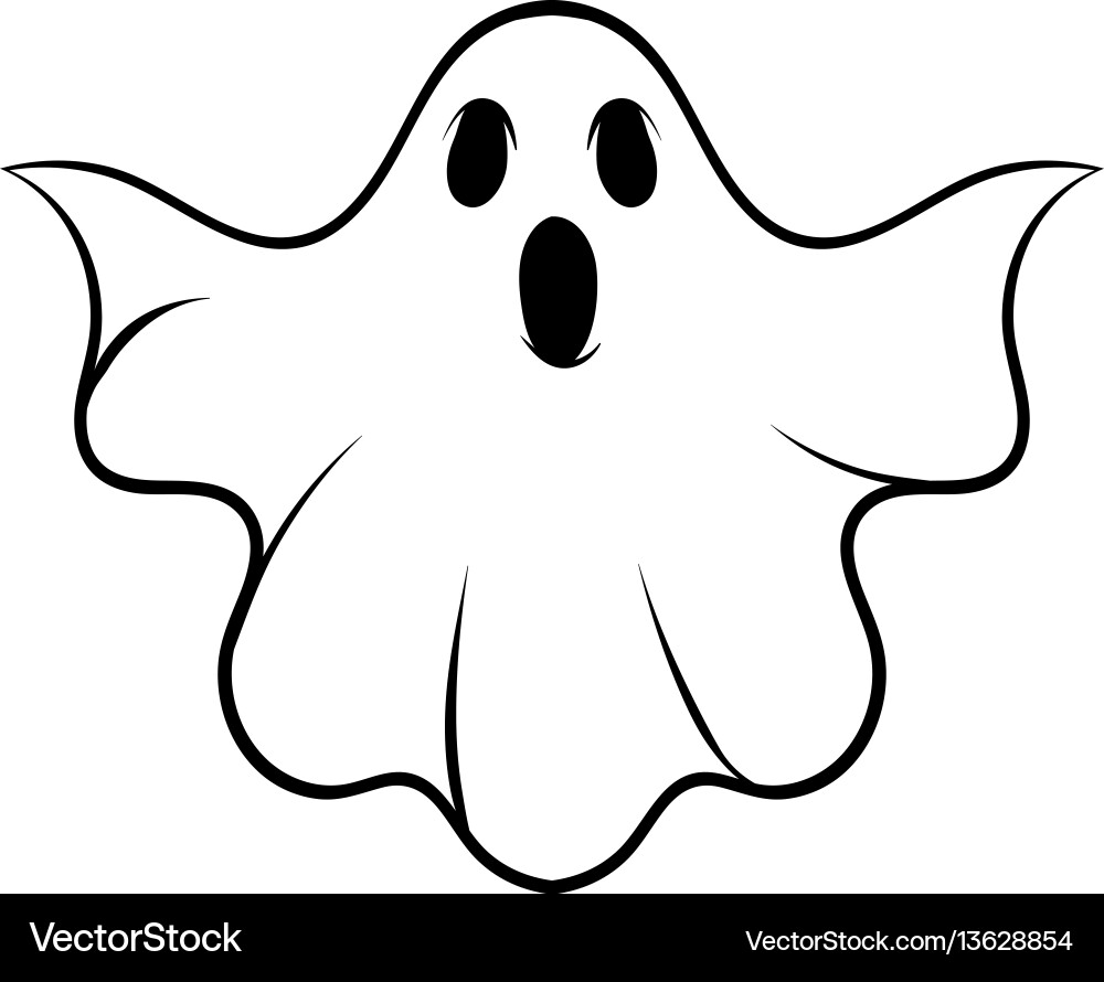 cartoon halloween ghost