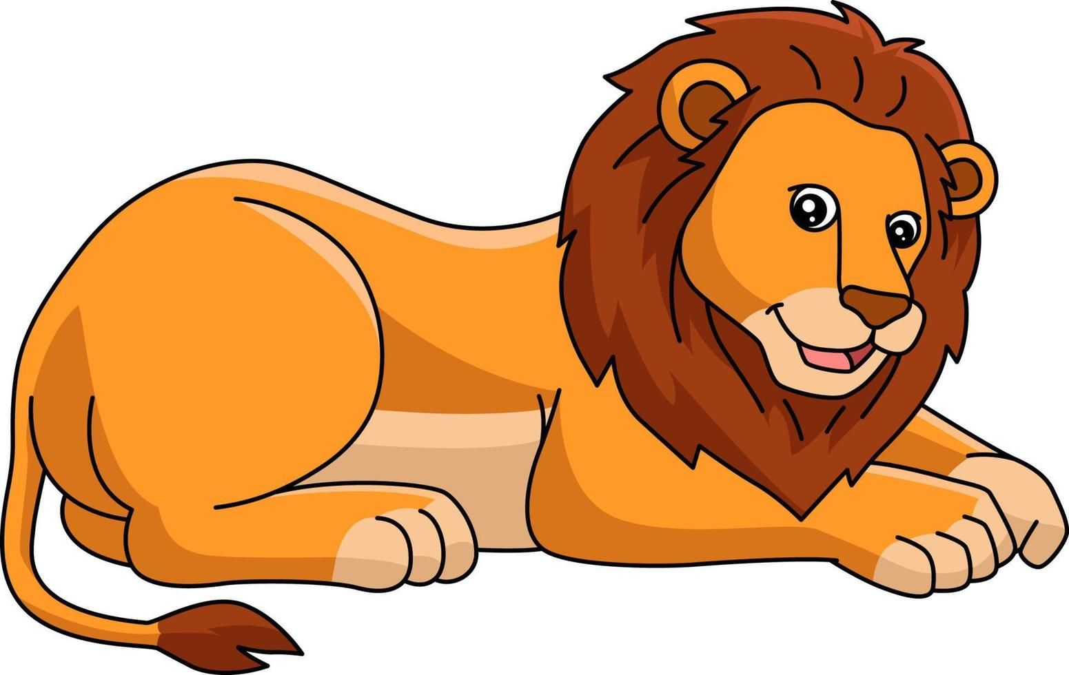 cartoon lion clipart